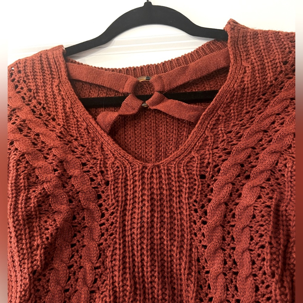 Pumpkin Knit Sweater